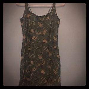 Giorgio Armani Patterned Silk Dress